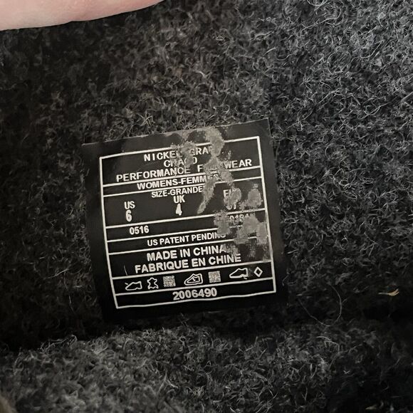 Chaco Barbary Boot Nickel Gray Olive Leather Wool Booties Women's 6 Chukka - Picture 10 of 11